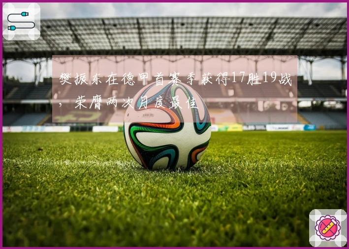 樊振东在德甲首赛季获得17胜19战，荣膺两次月度最佳